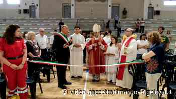 Il palazzetto dello sport di Castel Goffredo benedetto dal vescovo di Mantova - Video