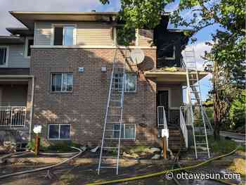 KANATA: Ottawa firefighters battle blaze on MacNeil Court - Ottawa Sun