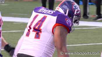 Maulers QB Roland Rivers tucks it in and scores to equalize - NBC Sports