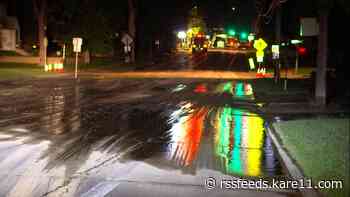 Water main breaks again in St. Louis Park