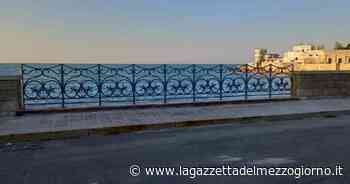 Trani, l'effetto crisi arriva sulle ringhiere del lungomare Colombo - La Gazzetta del Mezzogiorno