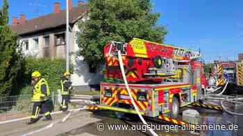 Brand in Asylbewerberunterkunft: Feuerwehr löscht Brand vollständig