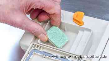 Geschirrspültab löst sich nicht auf? Das haben Sie falsch gemacht