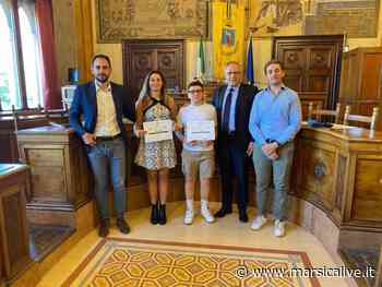 Il Comune di Avezzano premia Scalisi e Carolli, due giovani promesse dello sport - MarsicaLive