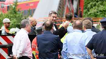 „Stich ins Herz“ – Ministerpräsident Söder besucht Unglücksstelle