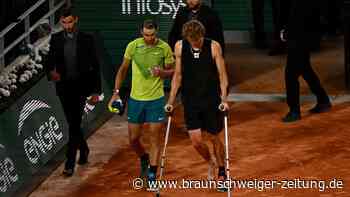 Bänder gerissen - schockierter Zverev befürchtet lange Pause