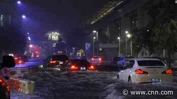 Tropical system moves off Florida shore toward Bahamas, leaves flooding behind