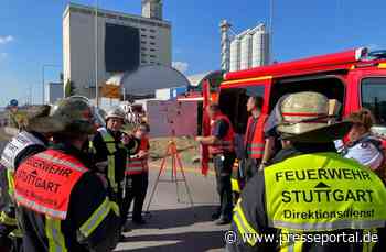 FW Stuttgart: Samstag, 04.06.2022: Großbrand bei einem Recyclingbetrieb