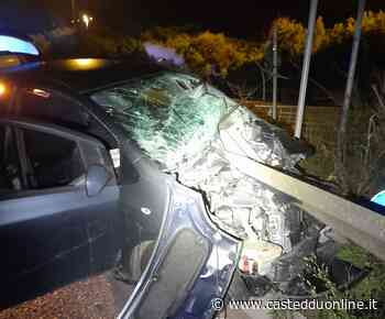 Si schianta contro il guard rail a Cagliari, uomo nei guai: "Ubriaco 4 volte oltre il limite" - Casteddu Online
