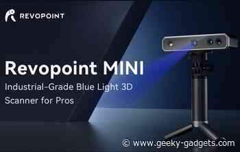 Revopoint Mini professional bluelight 3D scanner from $65