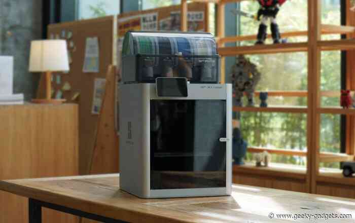 Bambu Lab X1 multifilament 3D printer with lidar and AI