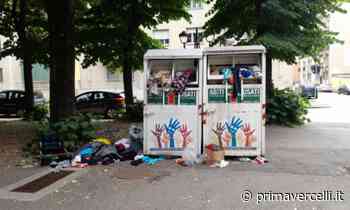 Degrado in viale Rimembranza - Prima Vercelli