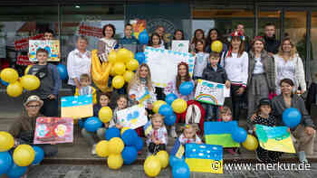 Blau-gelbe Zeichen der Vielfalt: Neue ukrainische Gruppe in Starnberg - Merkur.de