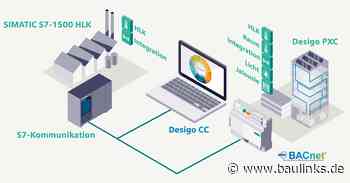 Siemens verbindet Prozessautomationskomponenten mit Gebäudemanagement