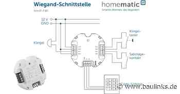 Homematic IP mit Wiegand-Schnittstelle für u.a. Code-Schlösser und Fingerprintsensoren