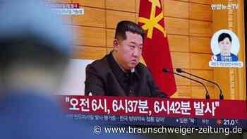 Südkorea: Nordkorea bricht Verbot mit weiterem Raketentest