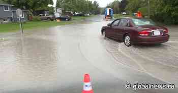 Kingston, Ont. could see 70 mm of rain by Wednesday evening - Global News