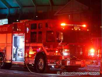 Edmonton firefighters tackle house blaze and wildfires Saturday