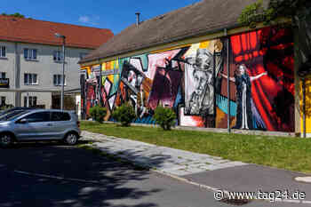 Fritz Theater in Chemnitz mit neuer Graffiti-Fassade - TAG24