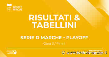 Serie D Finali G3: Bad Boys Fabriano e Basket Auximum promosse in Serie C Silver - Serie D Regionale Playoff - Finali - Basketmarche.it