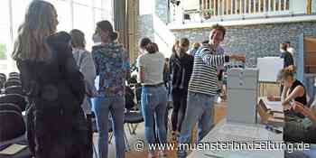 MLZ+ Stadtlohner Gymnasiasten machen ihre Kreuzchen bei der Juniorwahl - Münsterland Zeitung