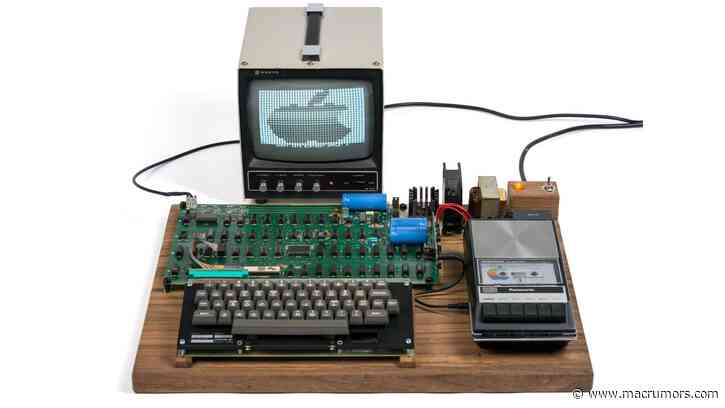 Rare Apple-1 Computer Signed by Steve Wozniak Up for Auction
