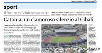 Catania, Ass. Parisi: «Manifestazioni d'interesse? Ottimismo che confermo. Ecco perché non inserito il parametro dell'azionariato» - Ilovepalermocalcio - ilovepalermocalcio.com - Il Sito dei Tifosi Rosanero