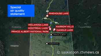 Special air quality statement issued as forest fire near La Ronge moves west