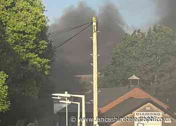 Fire breaks out in town centre - residents urged to keep windows closed