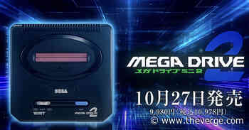 Sega is making another mini Mega Drive, now with CD games - The Verge