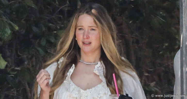 Jennifer Lawrence Spends Her Morning at Studio in Santa Monica