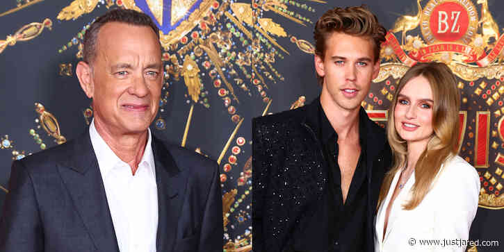 Austin Butler & Olivia DeJonge Suit Up for the Premiere of 'Elvis' in Australia