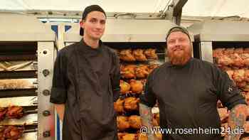 Blick in die Festküche: „Fühle mich langsam selbst wie ein Hendl“