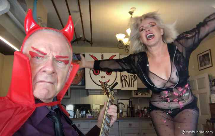 Watch Robert Fripp and Toyah Willcox cover INXS’ ‘Devil Inside’