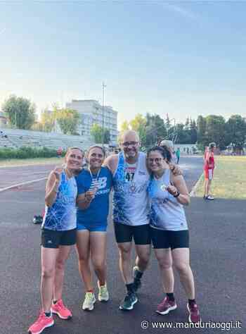 MANDURIA - Cinque vittorie e due record provinciali per gli atleti della Body Angel Manduria dalla seconda giornata del campionato regionale Master di atletica su pista - ManduriaOggi