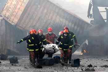 Au moins 49 morts et 300 blessés après une gigantesque explosion dans un dépôt de conteneurs au Bangladesh