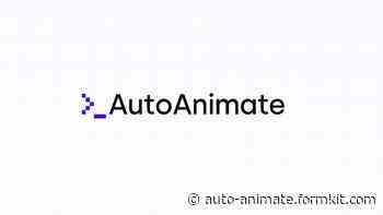 AutoAnimate: Add motion to your apps with a single line of code