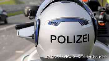 Über 1,5 Promille: Motorradfahrer bei Sturz nahe Altensteig schwer verletzt