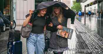 18-hour thunderstorm warning issued for Coventry and Warwickshire in Jubilee washout - Coventry Live