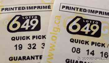 Ontario ticket holder wins Saturday’s Lotto 649 Jackpot
