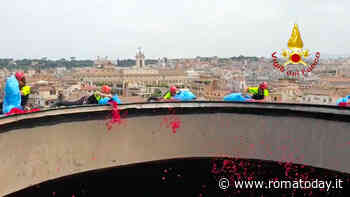 VIDEO | La "pioggia delle rose" al Pantheon