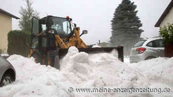 Schwere Unwetter am Pfingstsonntag: Heftige Hagelschauer und umgestürzte Bäume