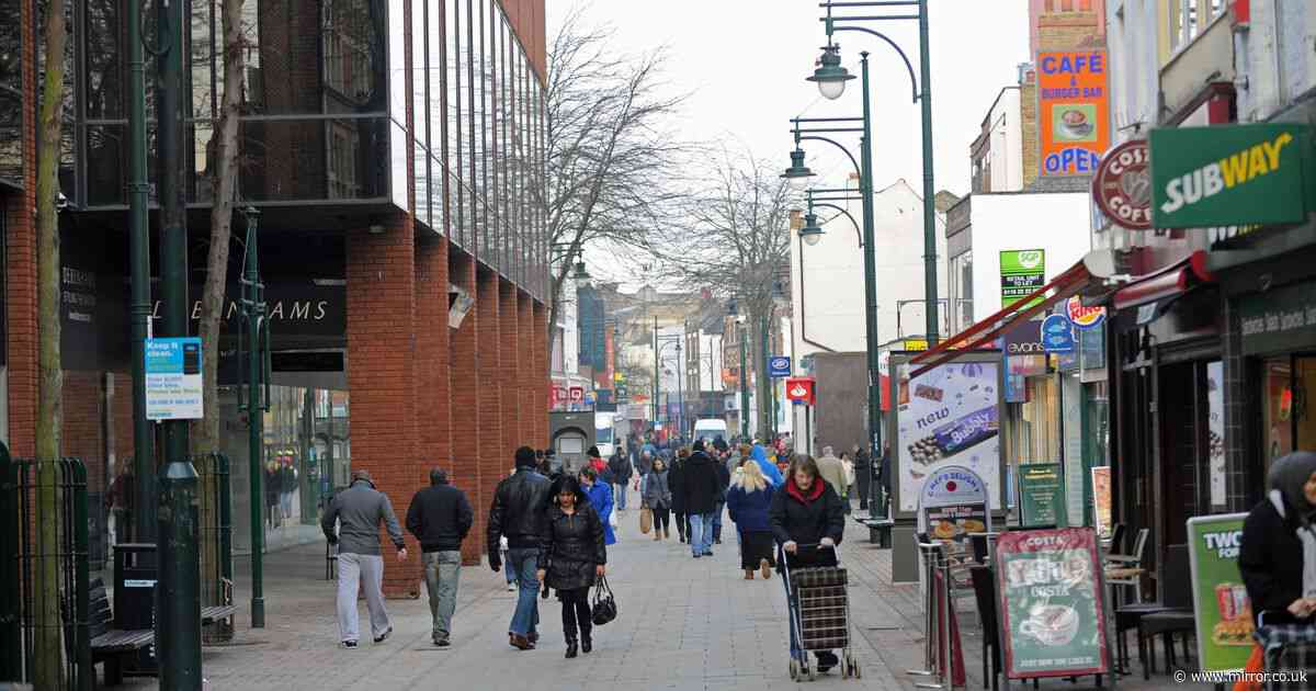 Town named as 'home of the chavs' now crowned 'slobbiest place in