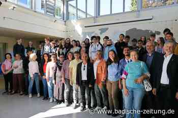 Schüler und Lehrer aus fünf Ländern begegnen sich in Steinen - Steinen - Badische Zeitung