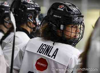 Jarome Iginla's daughter Jade arrives on international hockey stage - Squamish Chief
