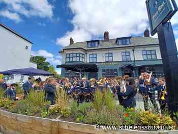Brass band kicks off high street jubilee party - St Helens Star