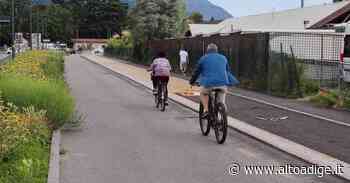 Merano, in via IV Novembre la ciclabile contestata - Alto Adige