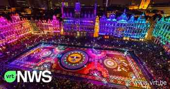 Bloementapijt op Grote Markt van Brussel keert na bijna vier jaar onderbreking in volle glorie terug - VRT NWS