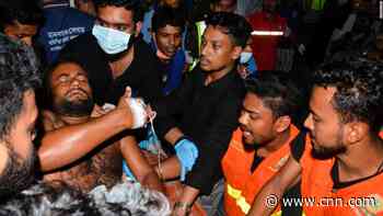 Fire tears through Bangladesh container depot killing 49 and injuring hundreds