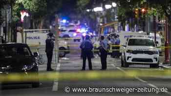 Unbekannte feuern in US-Städten auf Passanten: Fünf Tote